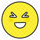 Emoji Lindo Emoticono Sonriente Icono