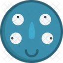 Monstruo Extraterrestre Lindo Icono