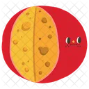 Queso Gouda Queso Queso Duro Icono