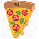 Rebanada De Pizza Pizza Queso Icono