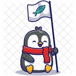 Lindo pingüino  Icono