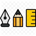 Line Tool Technology Icon
