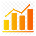 Line Bar Chart  Icon