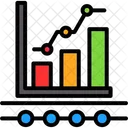 Line Bar Chart  Icon
