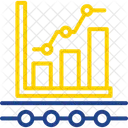 Line Bar Chart  Icon