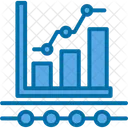 Line Bar Chart  Icon