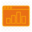 Line Bars Business And Finance Statistics Icon