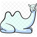Line camel seat  Icon