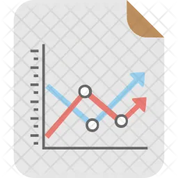 Line Chart  Icon