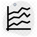 Line Chart Line Graph Graph Icon