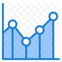 Line Chart Growth Graph Growth Chart Icon