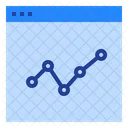 Line Chart  Icon
