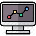 Line Chart Growth Analytics Icon