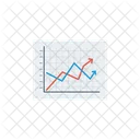 Line Chart Statistics Chart Icon