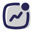 Line Chart Growth Icon