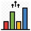 Line Chart Growth Icon  アイコン