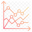 Line chart  Icon