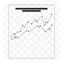 Line Chart  Icon