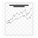 Line Chart  Icon