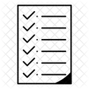 Line Check  Icon