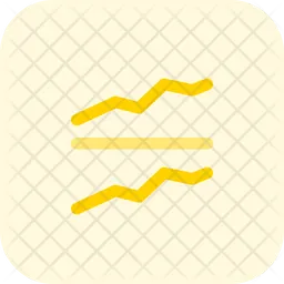 Line Grapg  Icon
