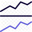 Line Grapg Line Chart Graph Icon