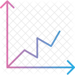 Line Graph  Icon
