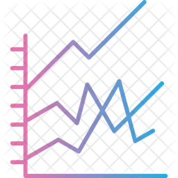 Line Graph  Icon