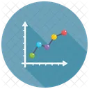 Line Graph Chart Icon