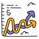 Line Graph  Icon