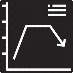 Line Graph  Icon