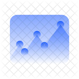 Line Graph  Icon