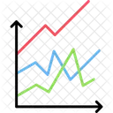 Graph Statistics Analytics Icon