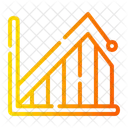 Line Graph Bussines And Finance Benefit Icon
