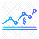 Line Graph Chart Line Icon