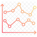 Line graph  Icon
