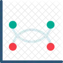 Line Graphic Chart Currency Icon