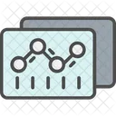 Line Growth Chart  Icon