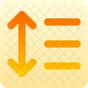Line Height  Icon