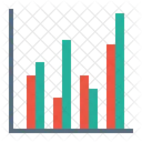 Line Bar Chart Icon