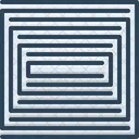 Line Pattern Black Icon