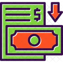 Line Of Credit Card Cash Icon