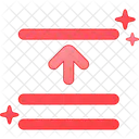 Line Spacing Text Lines Line Height Icon