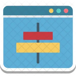 Line Spacing  Icon