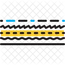 Line Track Dash Icon