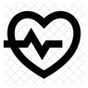 Corazon Latido Del Corazon Medicos Icono