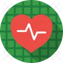 Latido Del Corazon Linea De Vida Pulsacion Icon