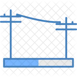 Línea eléctrica  Icono