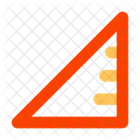 Lineal Dreieck  Symbol