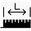 Linealmessung Massstabmessung Messmeter Symbol